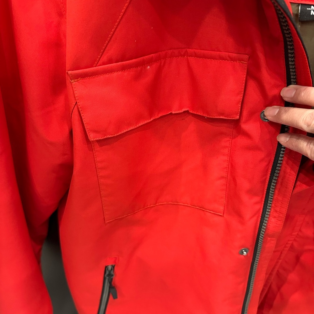 Men's Red Performance Ski Jacket - Picture 11 of 11